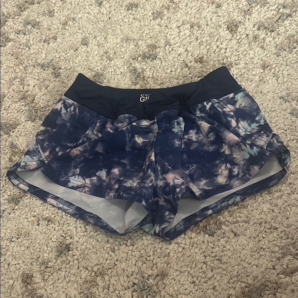 Athleta Girl Navy Blue Athletic Shorts